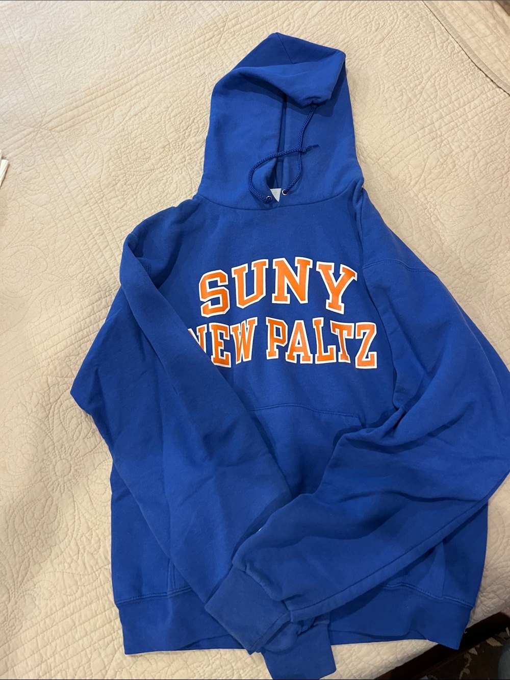 SUNY New Paltz Kids Royal Blue Hooded Sweatshirt